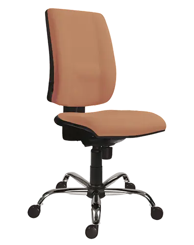 777 ASYN/CR křeslo kancelářské, koženka BLOOM B 029 - koženka latté